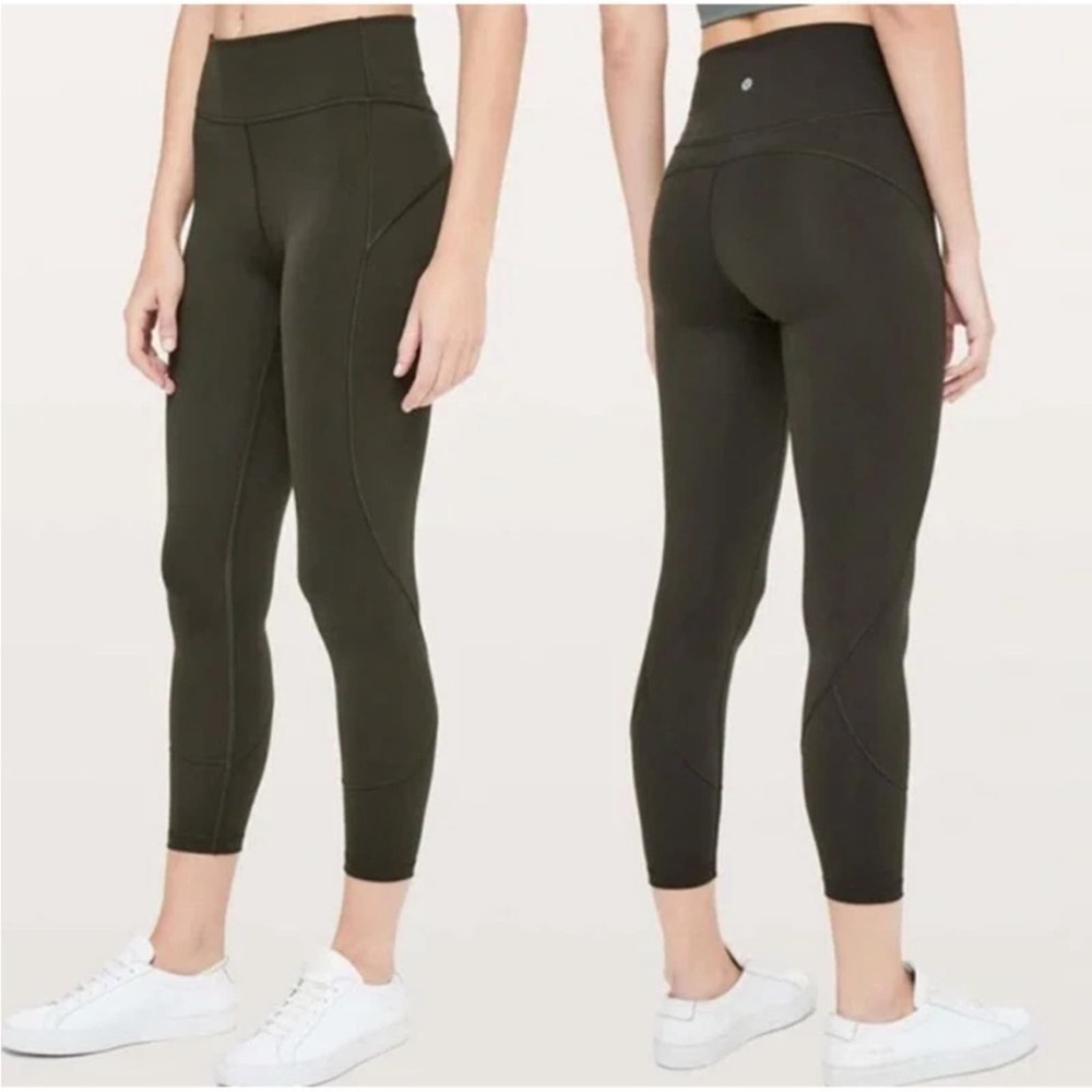 Lululemon In Movement 7/8 Tight *Everlux 25"
Dark Olive (First Release) 2 - Picture 1 of 9